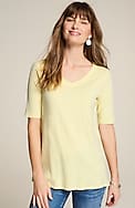 pima-slub elbow-sleeve tee