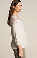 vintage-embroidered floral top