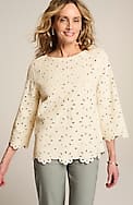 crochet-lace top