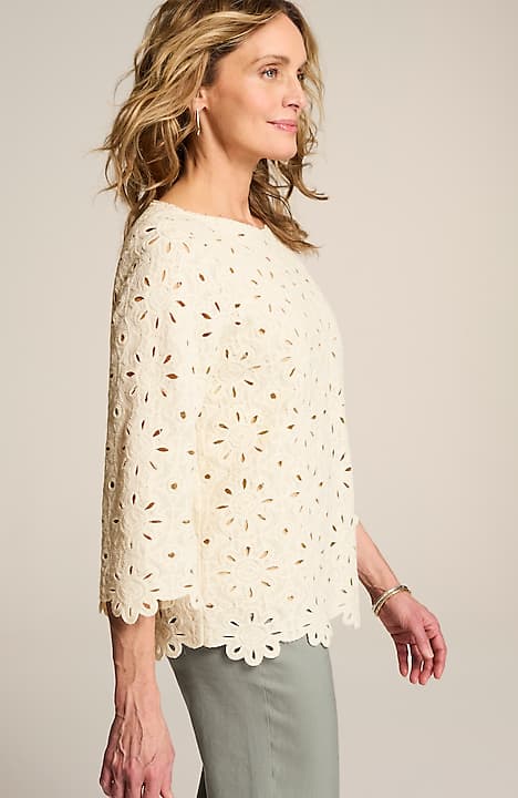 crochet-lace top