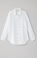 cotton-gauze a-line tunic