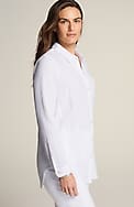cotton-gauze a-line tunic