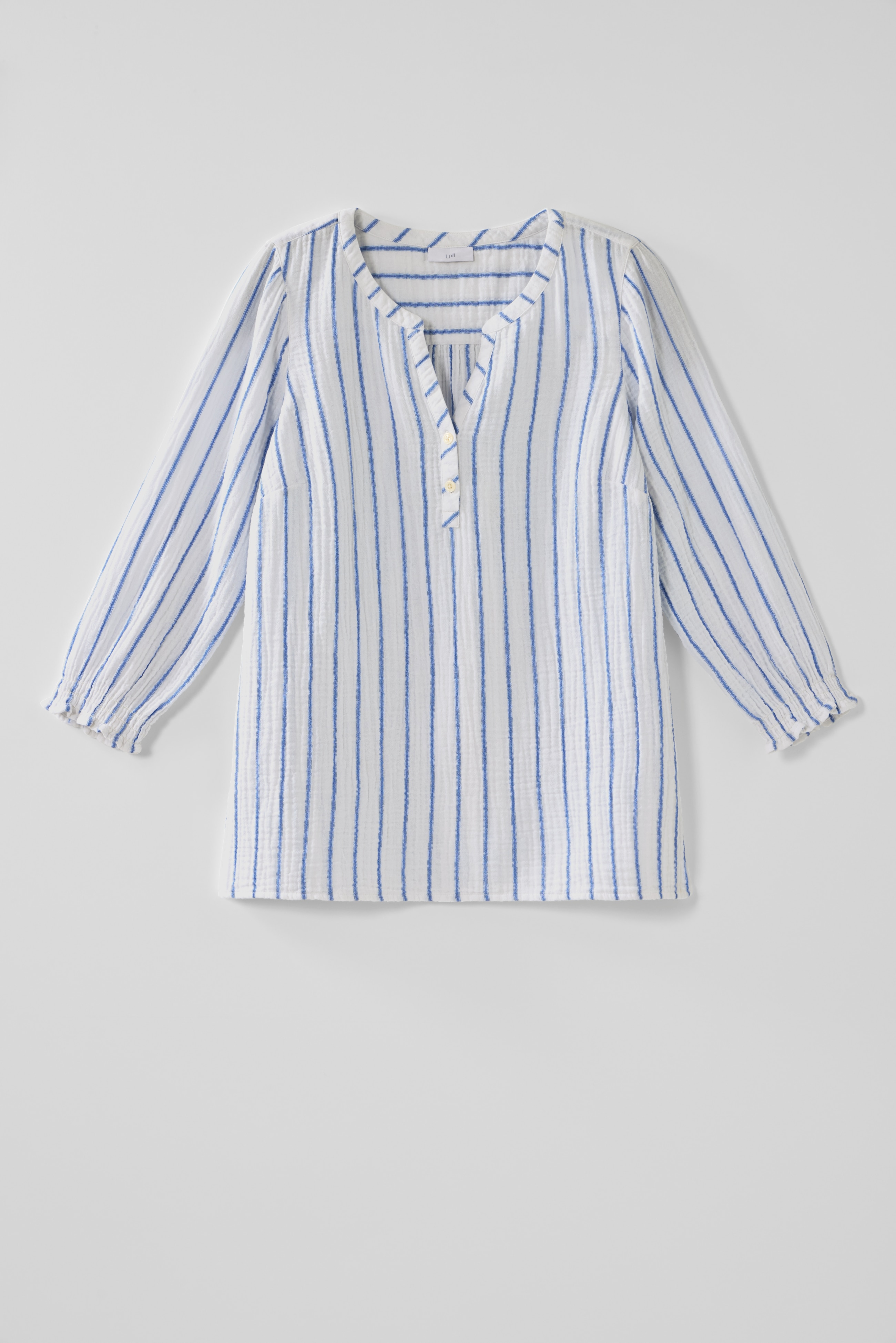 トップス OLD pleats/gauze/check n/s top Buy GHENAR GAUZE TOP | Johnny Was