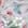 Swatch image of zinc tranquil garden for Hummingbird-Printed Satin Top