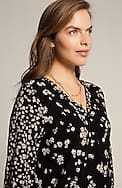 mixed-florals top