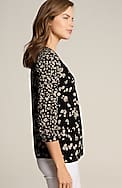 mixed-florals top