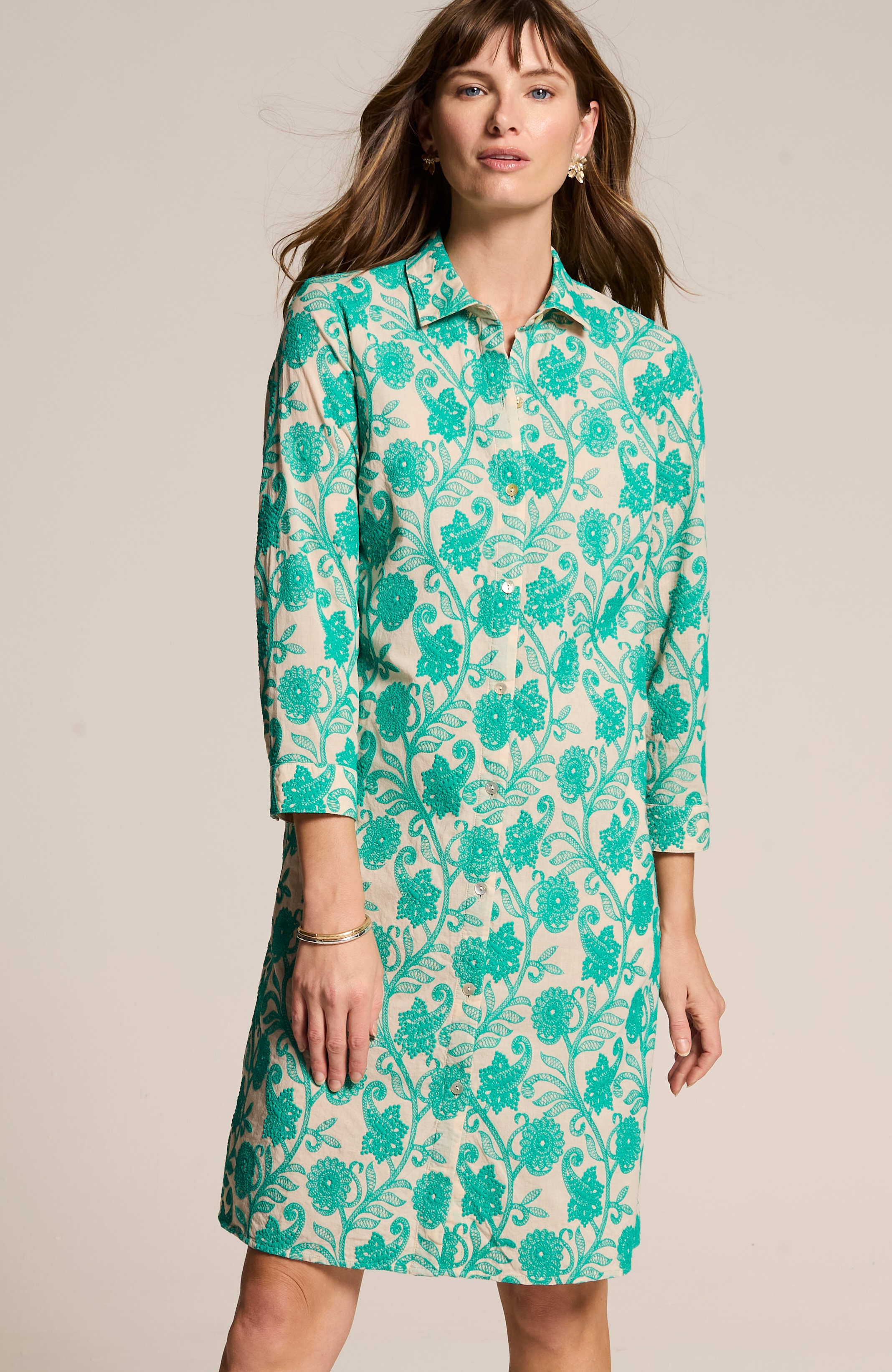 【美品】 アメリ TIE SHIRT DRESS 花柄 シャツ 長袖 Aライン 美品】 アメリ TIE SHIRT DRESS 花柄 シャツ 長袖 Aライン
