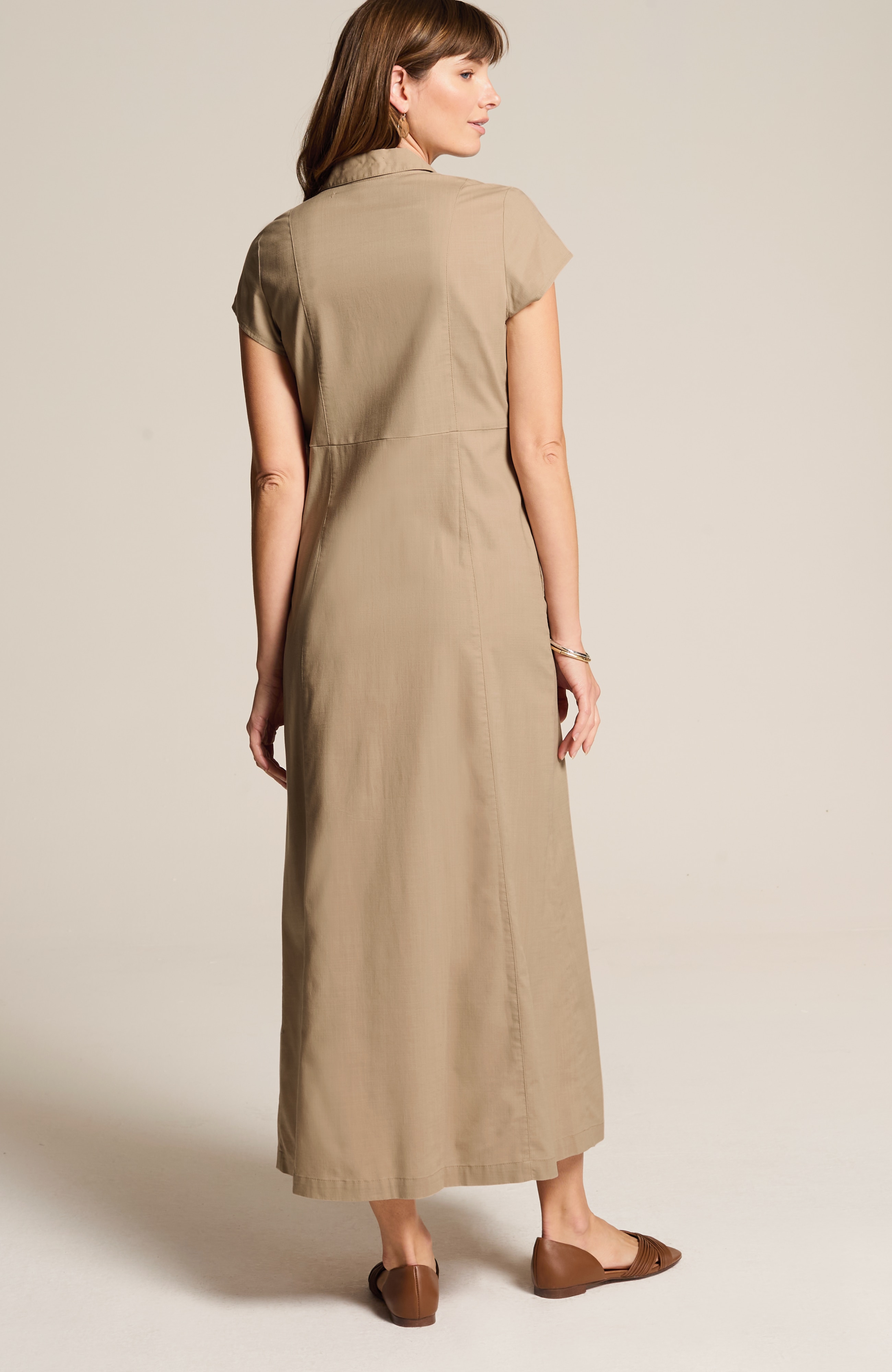 savanna maxi shirtdress