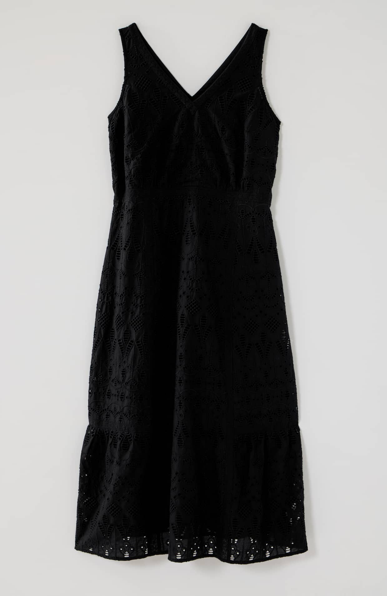 loft black eyelet dress Elliott Lauren Eyelet Maxi Dress Black / S
