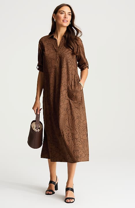 ani popover shirt dress Old Navy's Jean Popover Shirt Dress