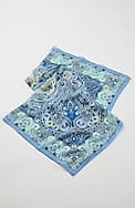silk paisley square scarf