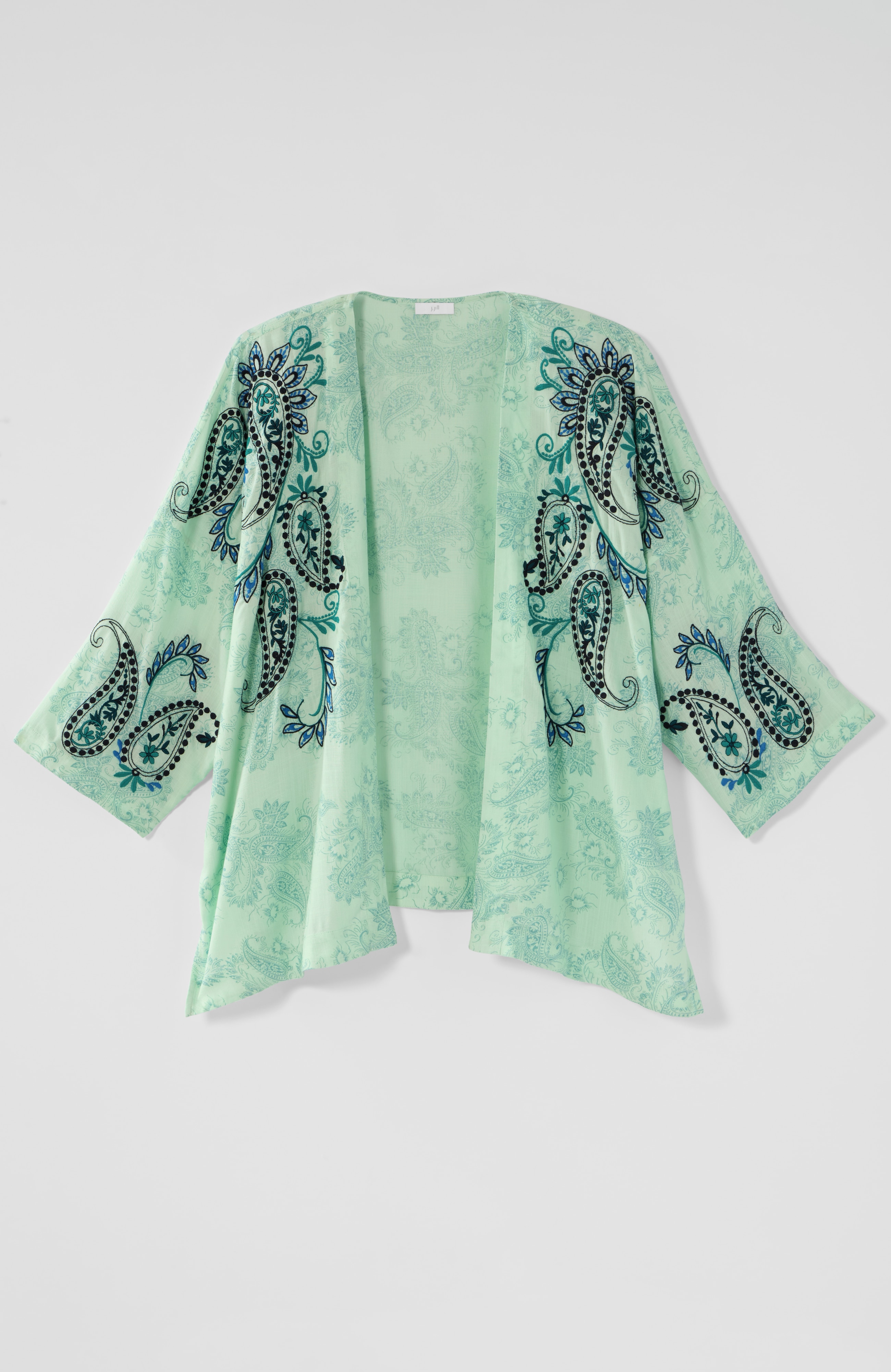 blossoming paisley soft jacket