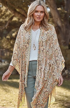 Image for Soft Draped Ruana