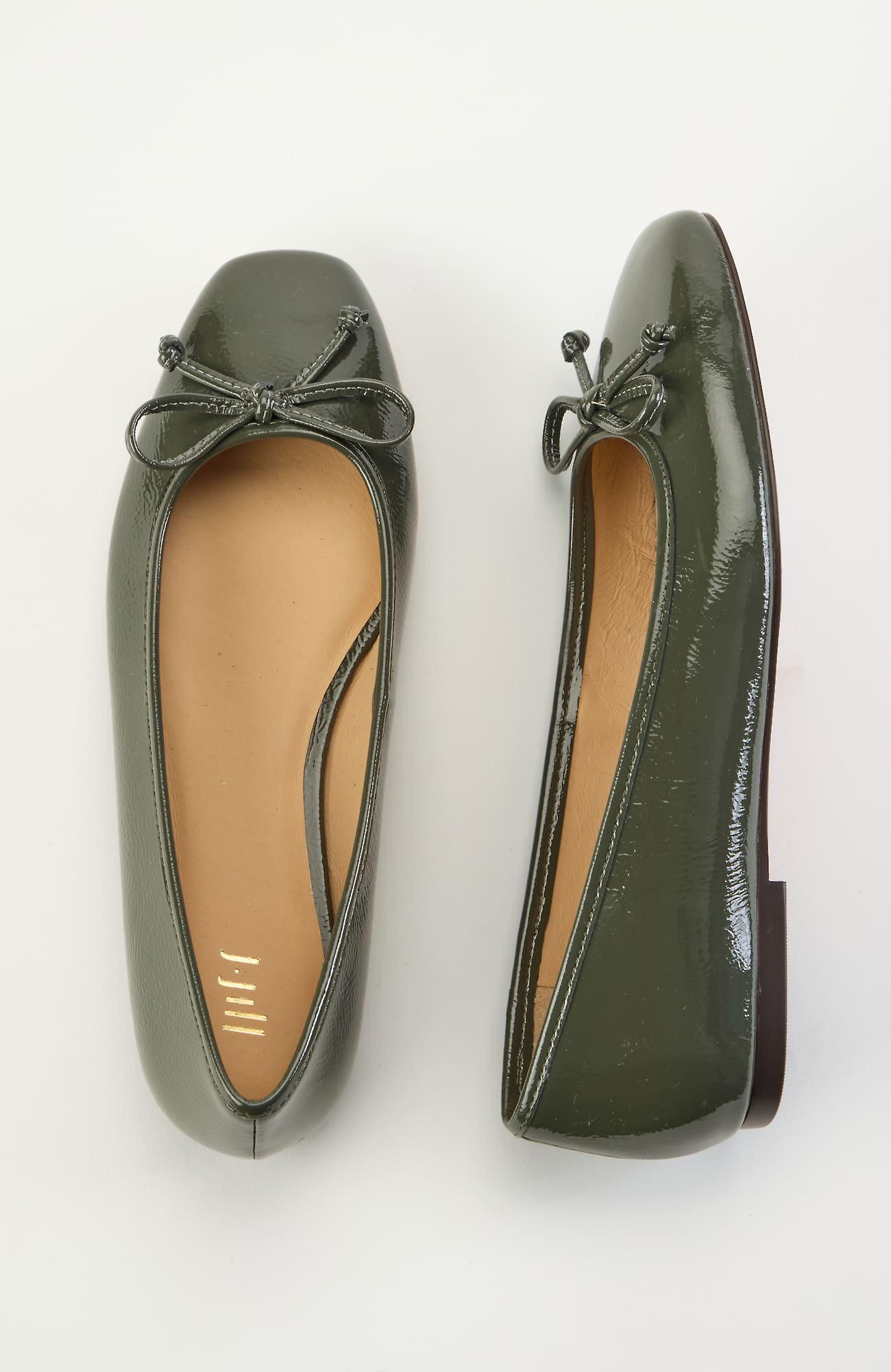 Jjill J.jill Emma Ballet Flats In Green