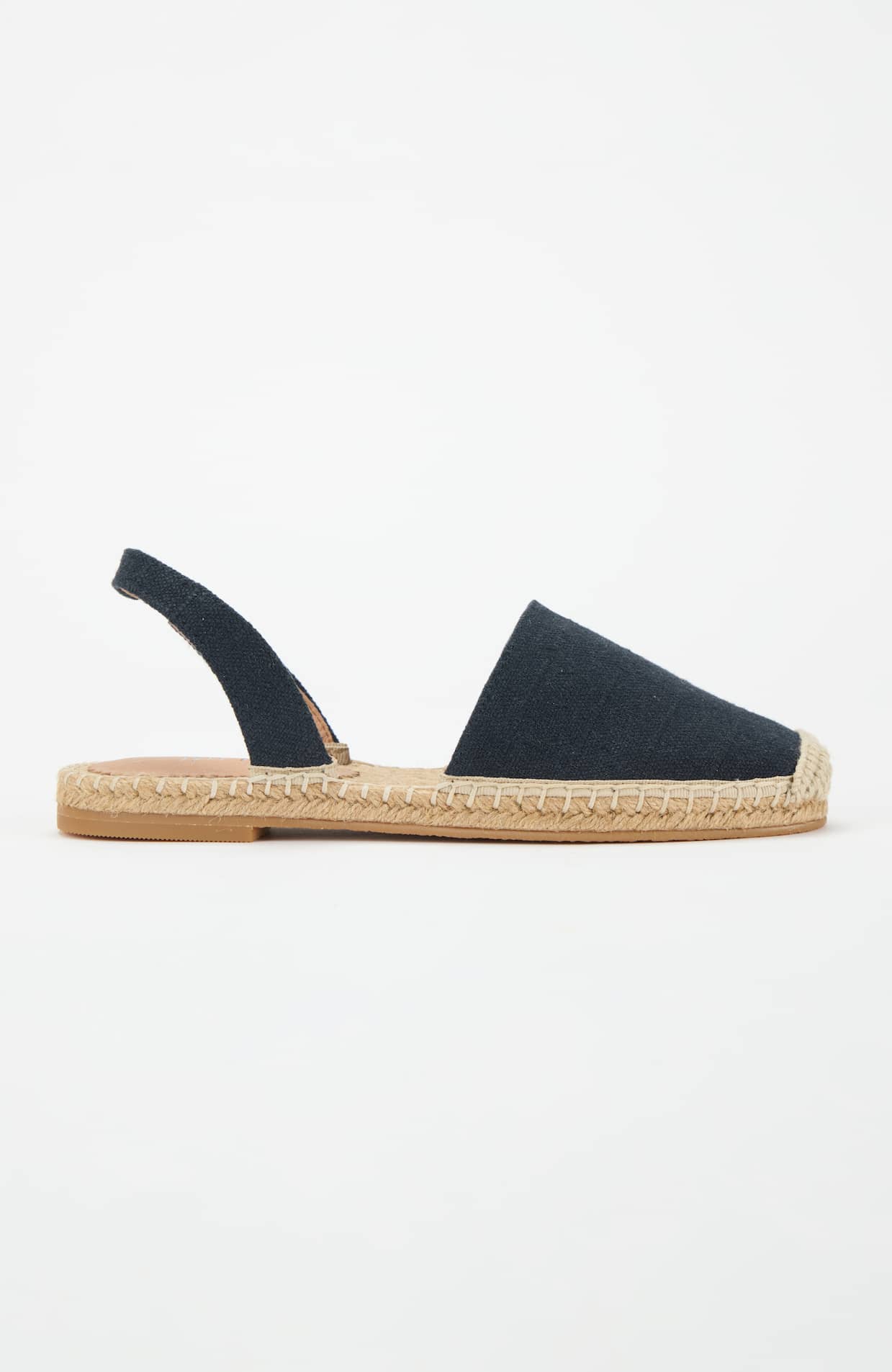 Ankle Strap Blue Espadrilles Flat Menfis Blue Espadrilles - Main Image