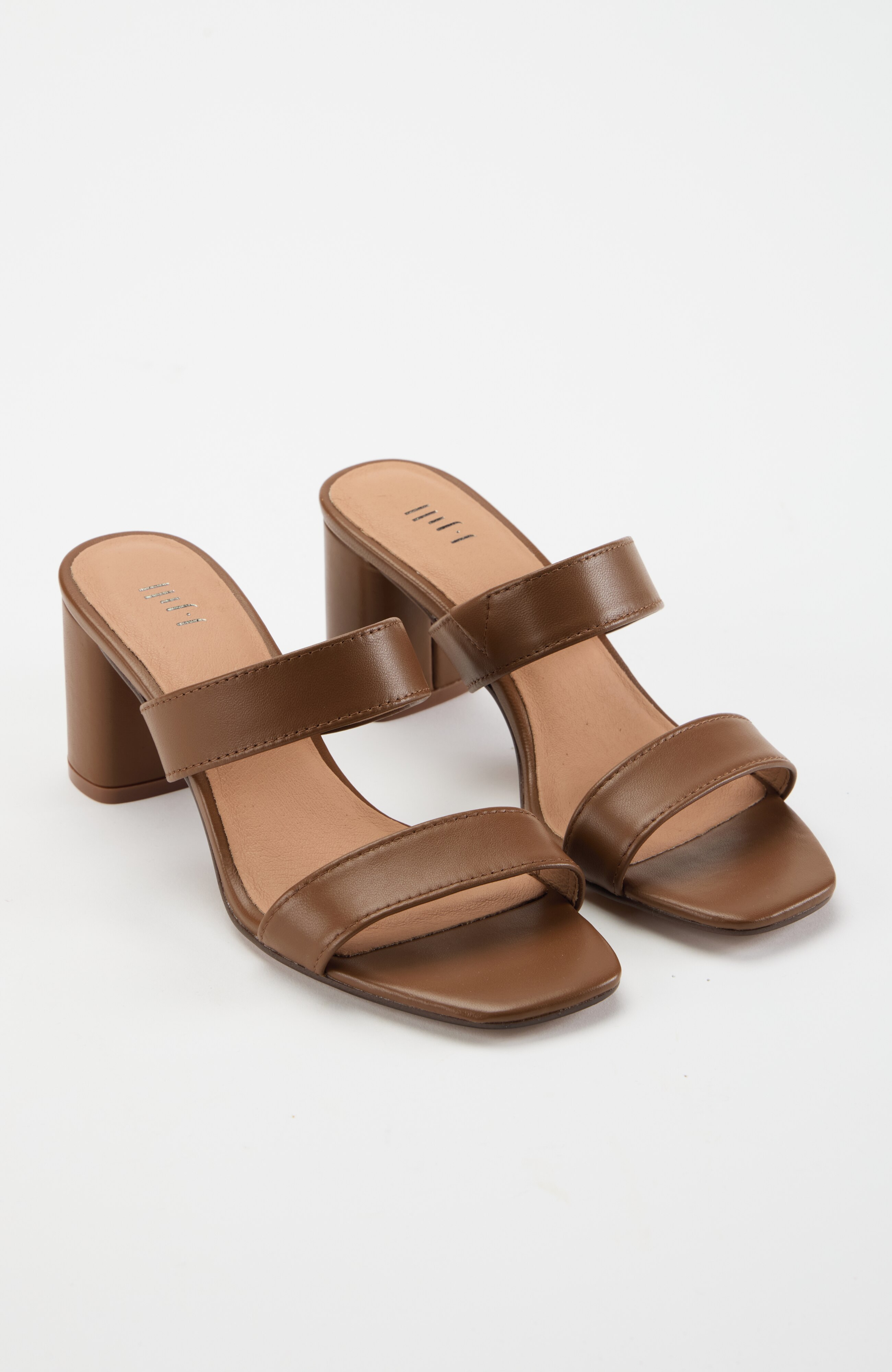 sadie double-banded heels