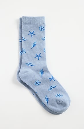 Image for Under-The-Sea Crew Socks