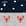 Swatch image of navy blue/soft grey heather for Nautical No-Show Socks 2-Pack