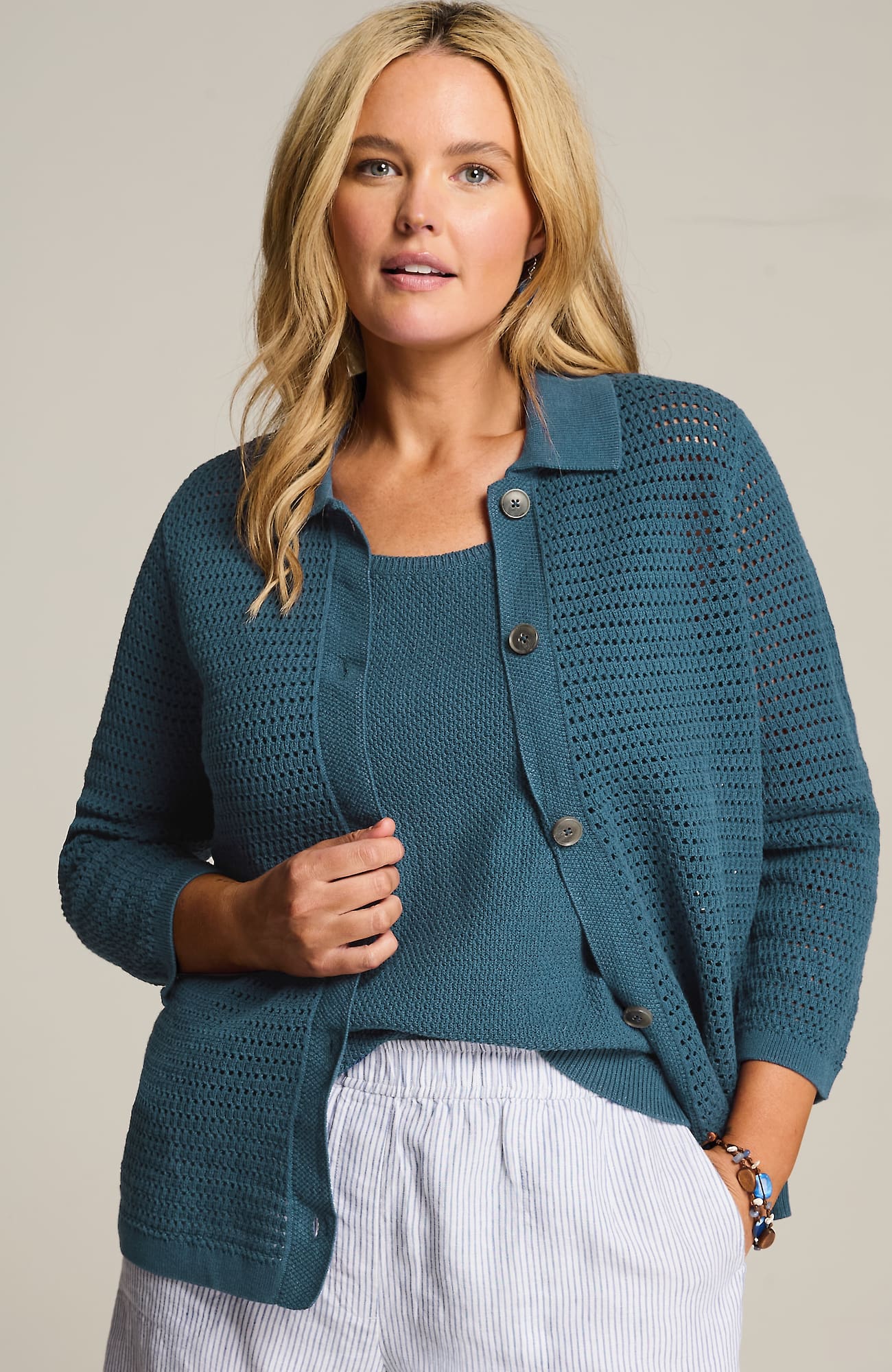 Jjill J.jill Textured Cardi