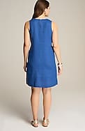 linen a-line dress
