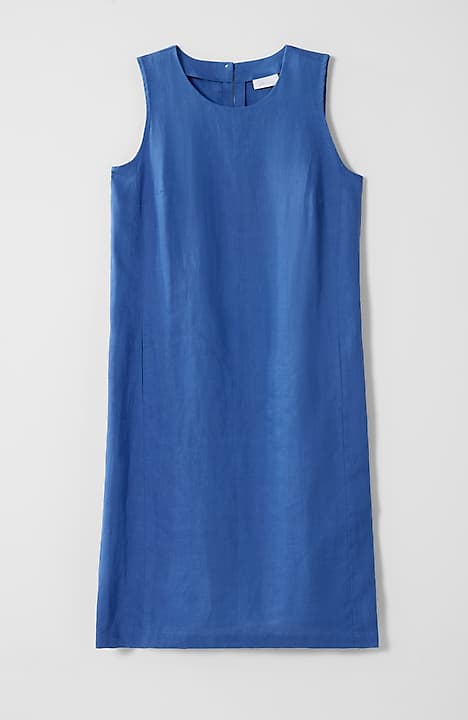 linen a-line dress