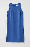 linen a-line dress