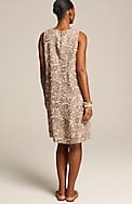 linen a-line dress