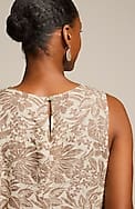 linen a-line dress