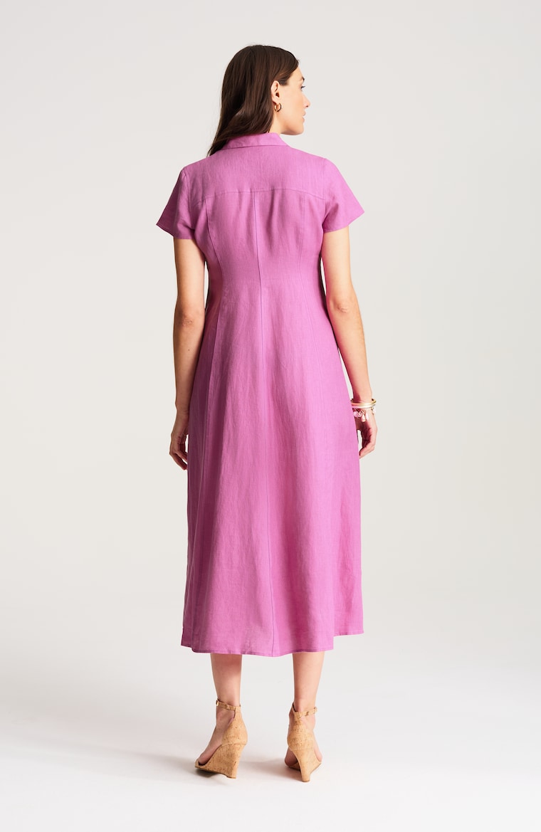 light pink dress shirt Athletic Fit Dress Shirt in Pink L