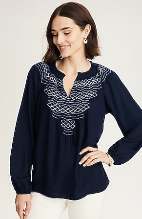 Image for Hand-Smocked Top