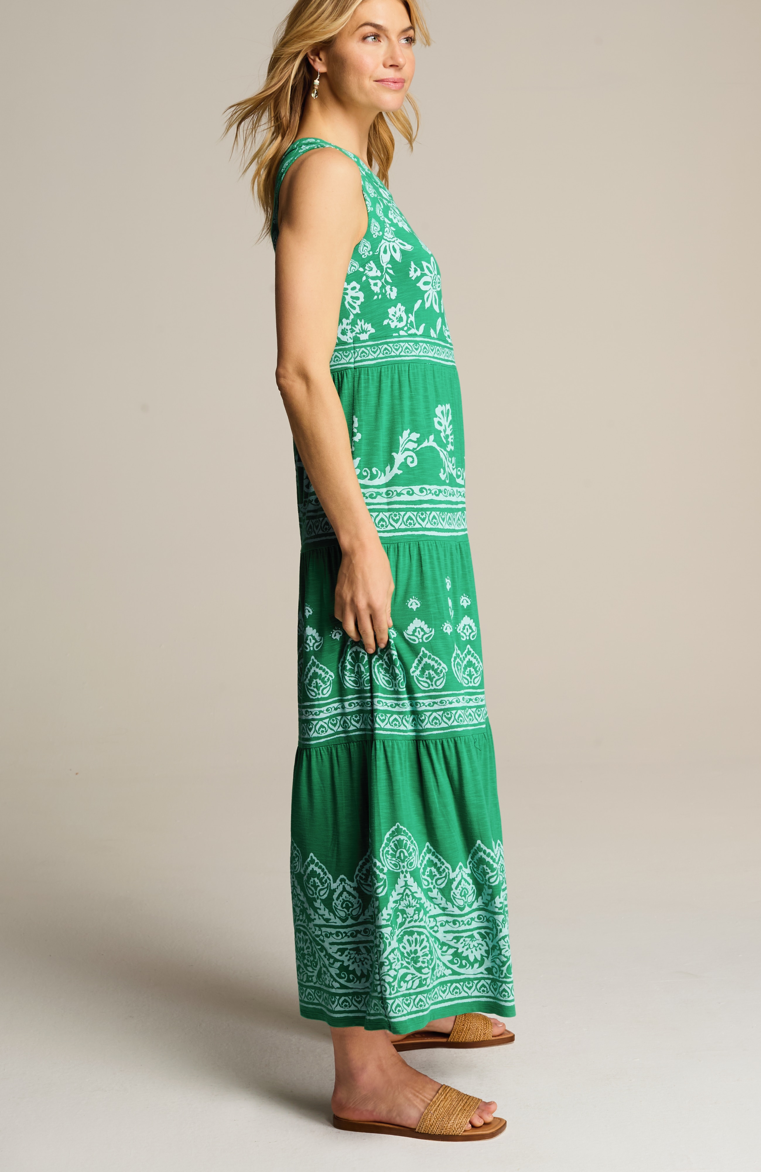 nomad tiered dress