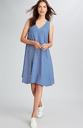 Image for Fit Striped Swing Dress