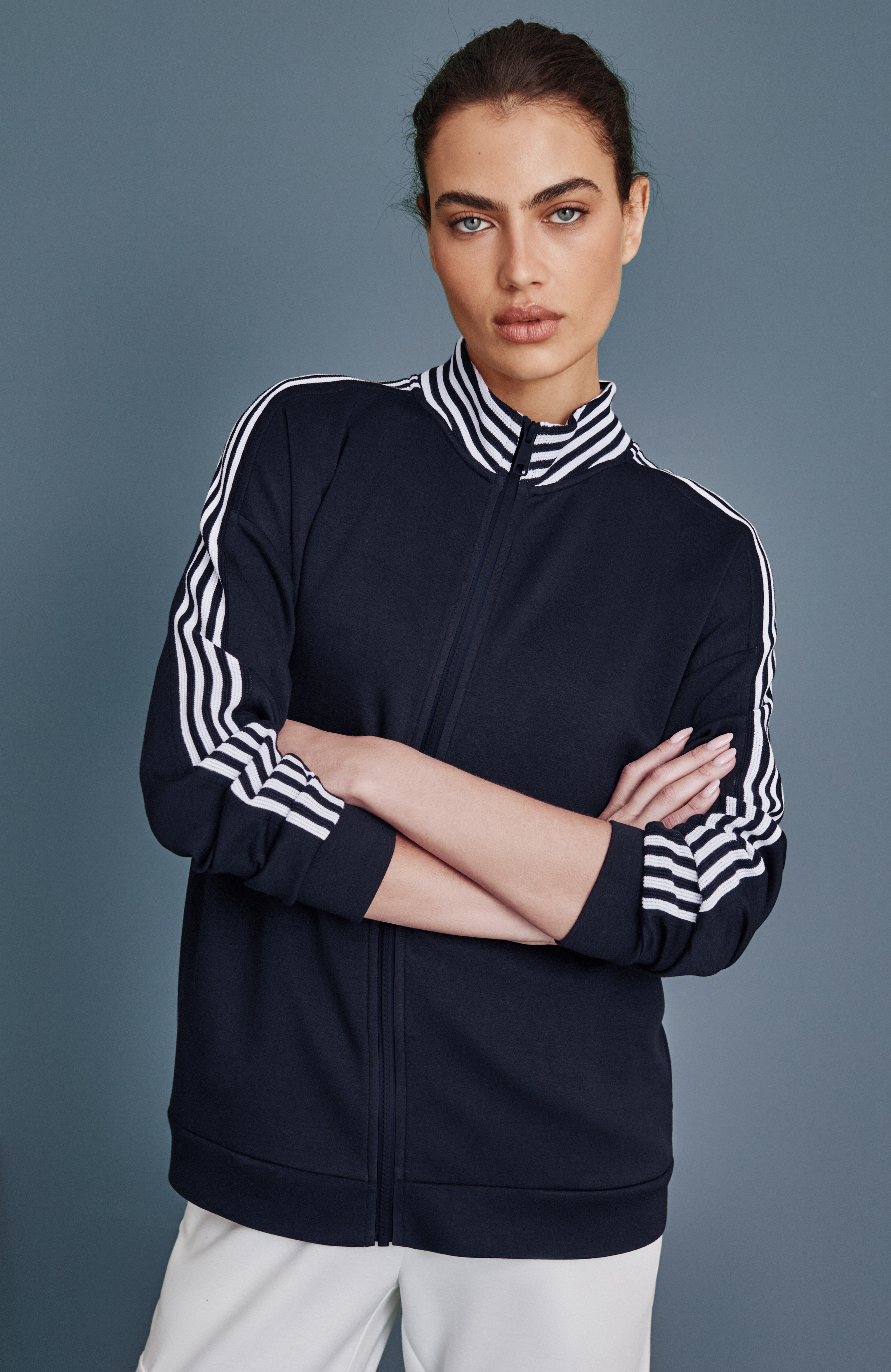 fit elevation knit jacket