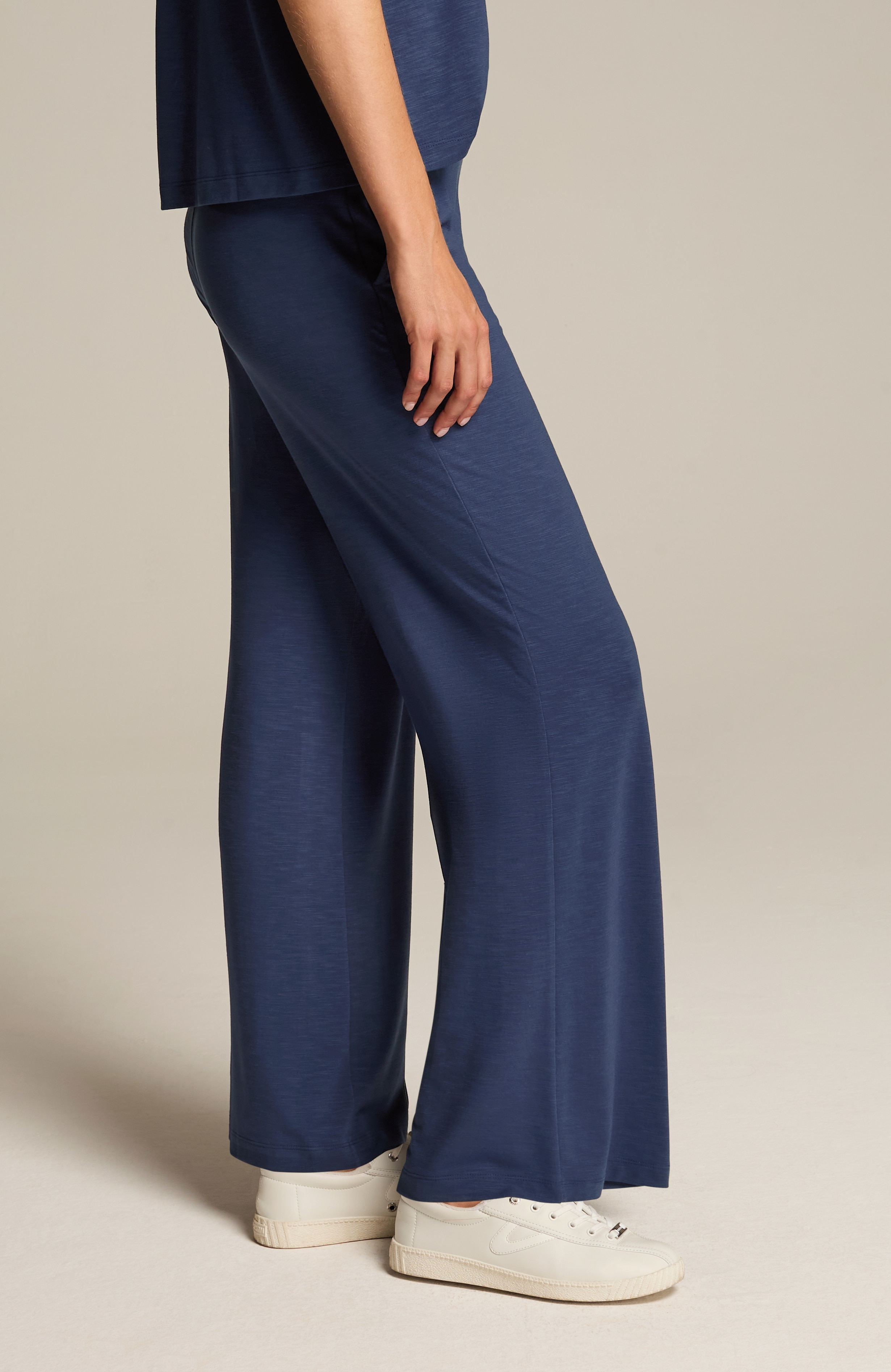 【COLOR iN ID】Spring ST Banding Pants FIT JERSEY PULL-ON PANTS | JJill