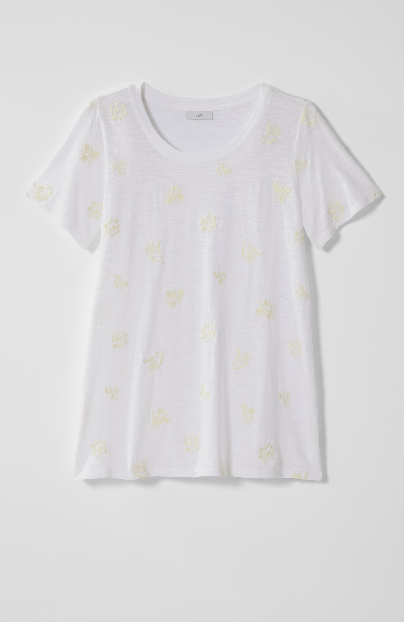 トップス tyn.TGOR Flower embroidery shirt Floral Embroidered Tee | JJill