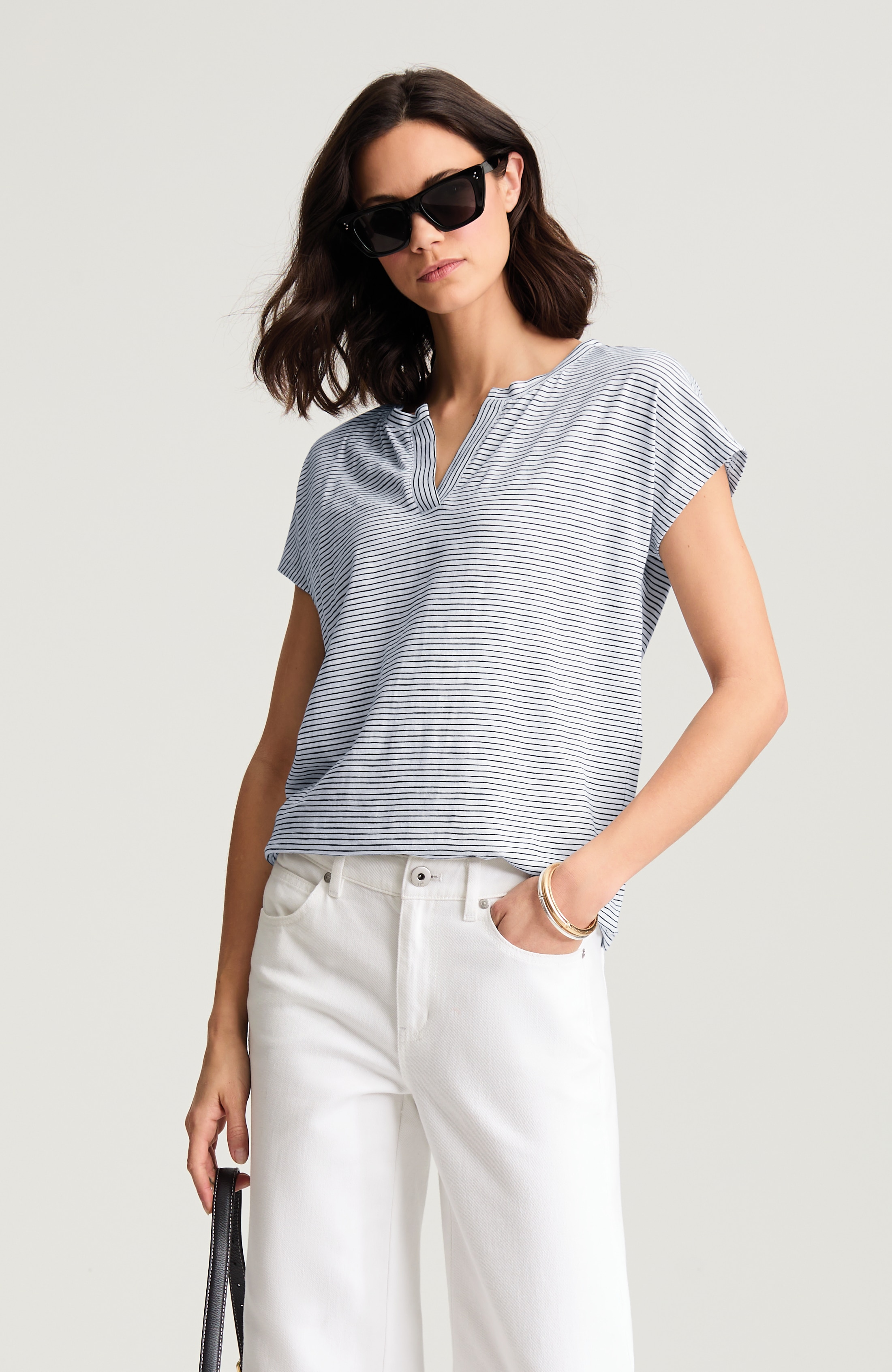Cap-Sleeve Tee