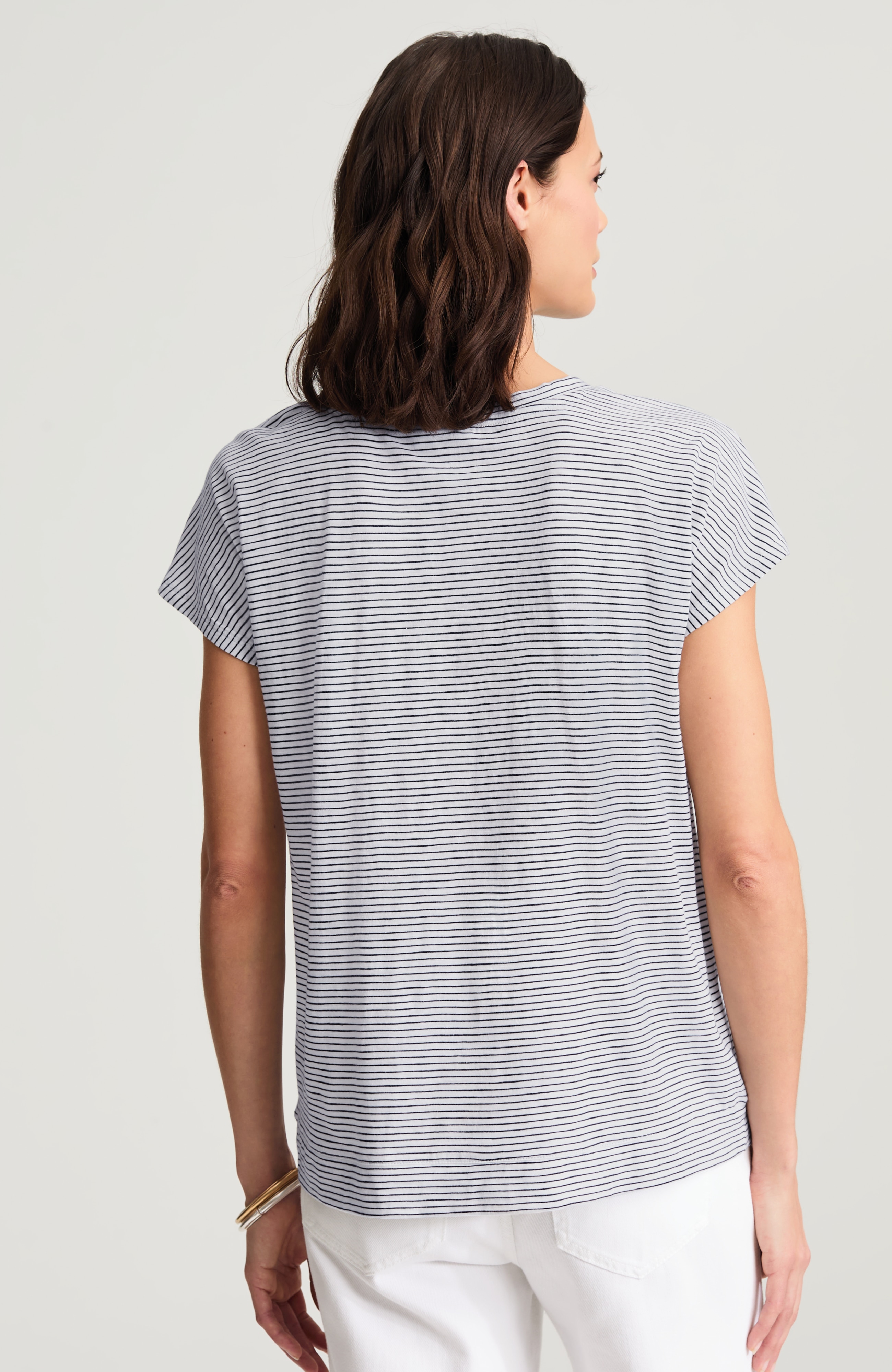 Cap-Sleeve Tee | JJill