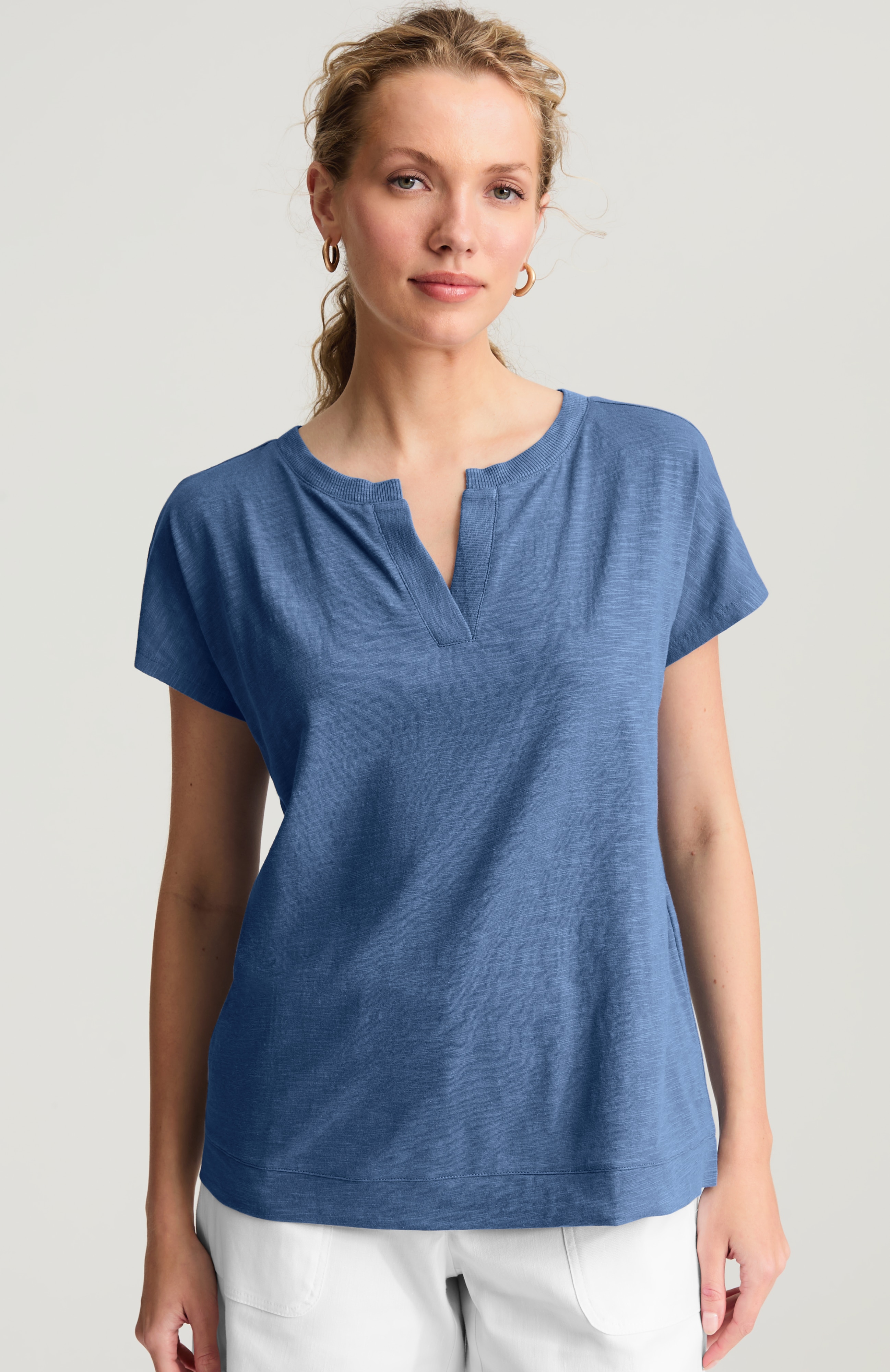 cap-sleeve tee