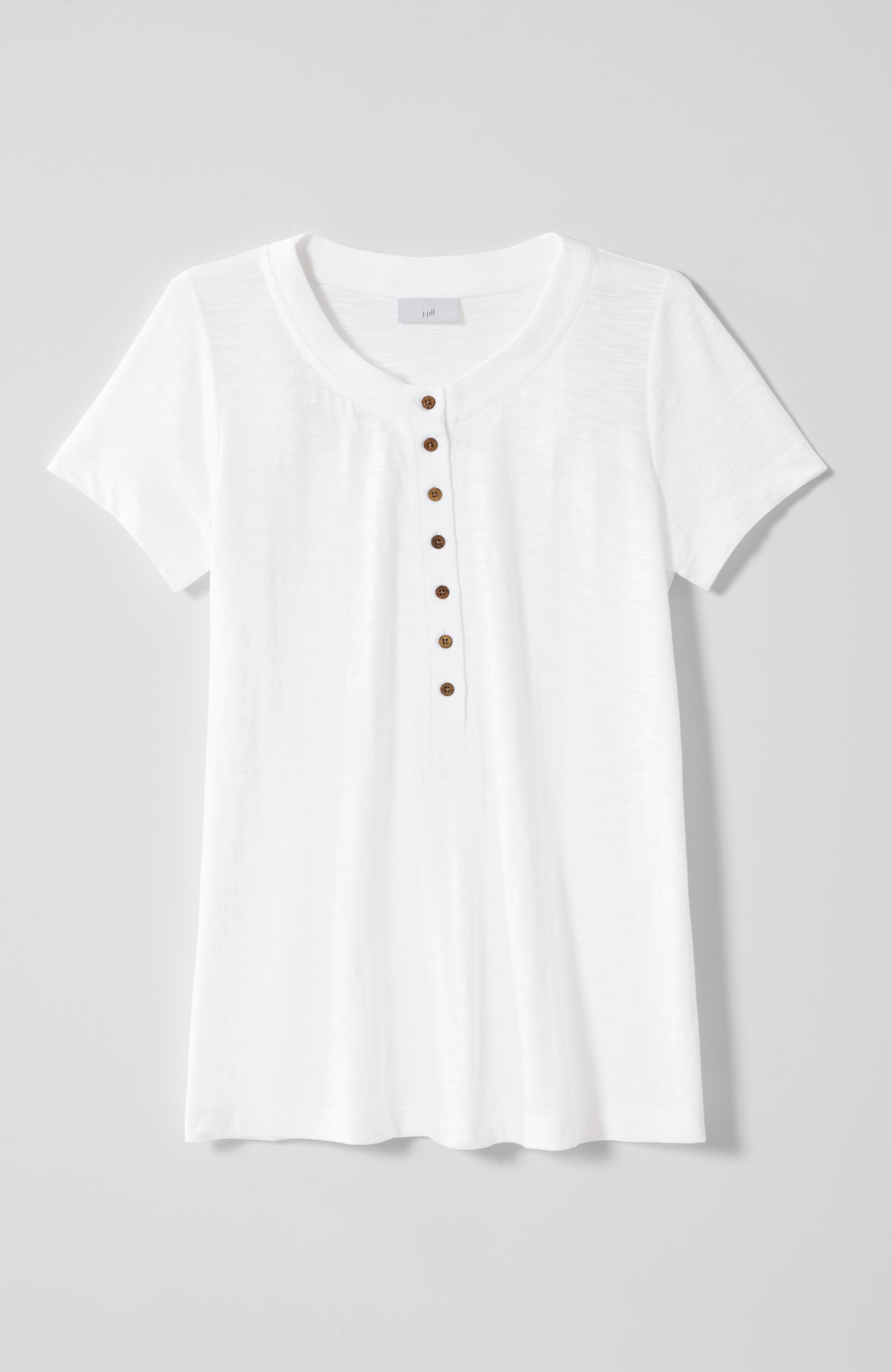 トップス L'Appartement HENLEY SHORT TOP SHORT-SLEEVE HENLEY TOP | JJill