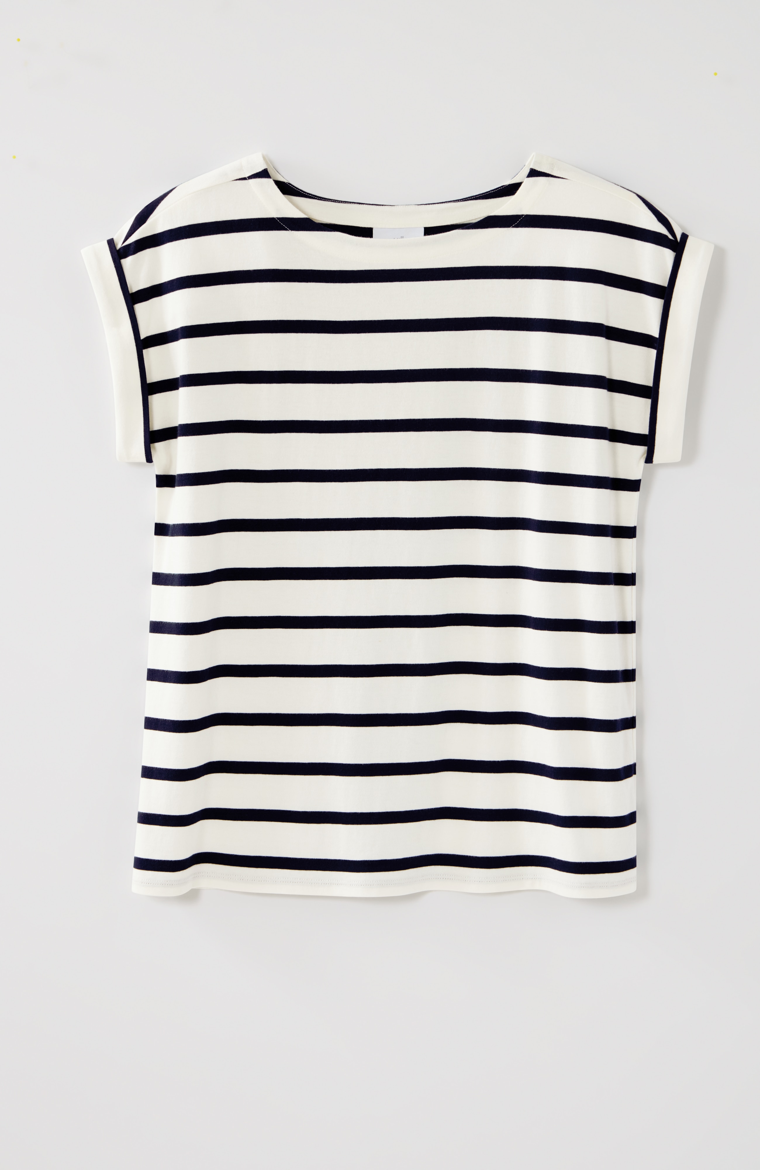 EASY BOAT-NECK TEE | JJill