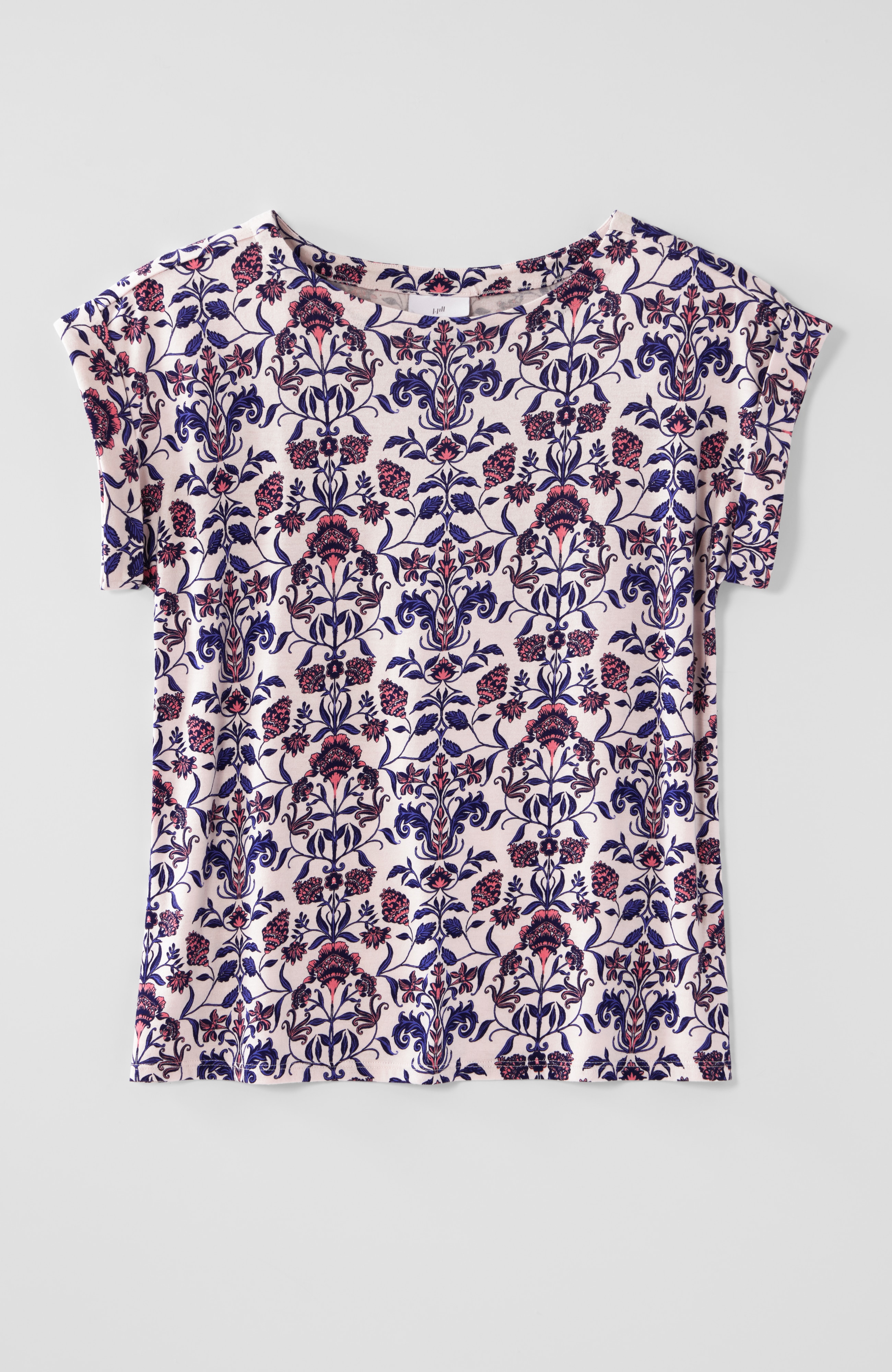 EASY BOAT-NECK TEE | JJill