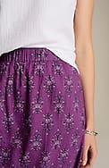 printed tiered midi skirt