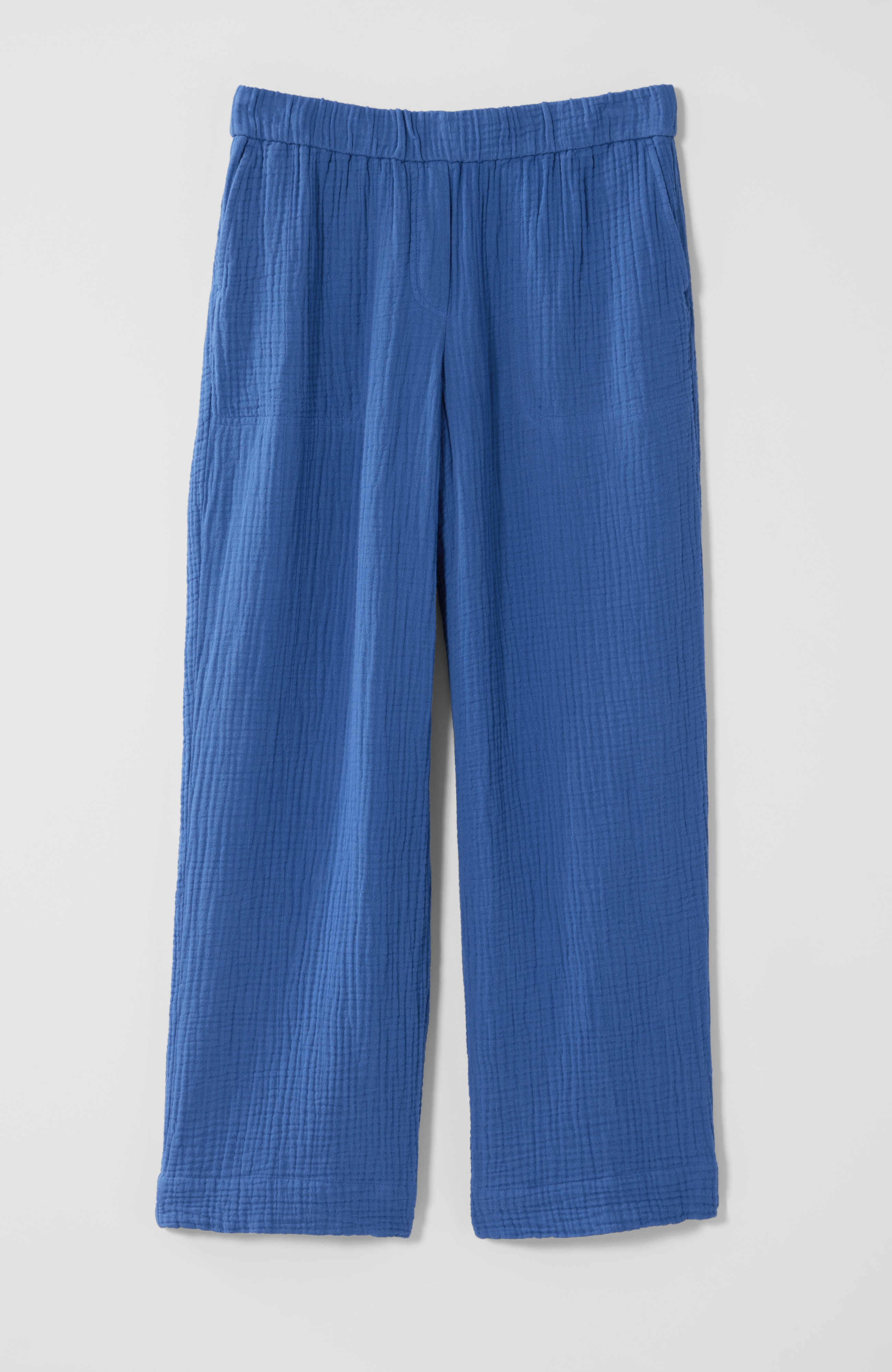 cotton-gauze pull-on crops