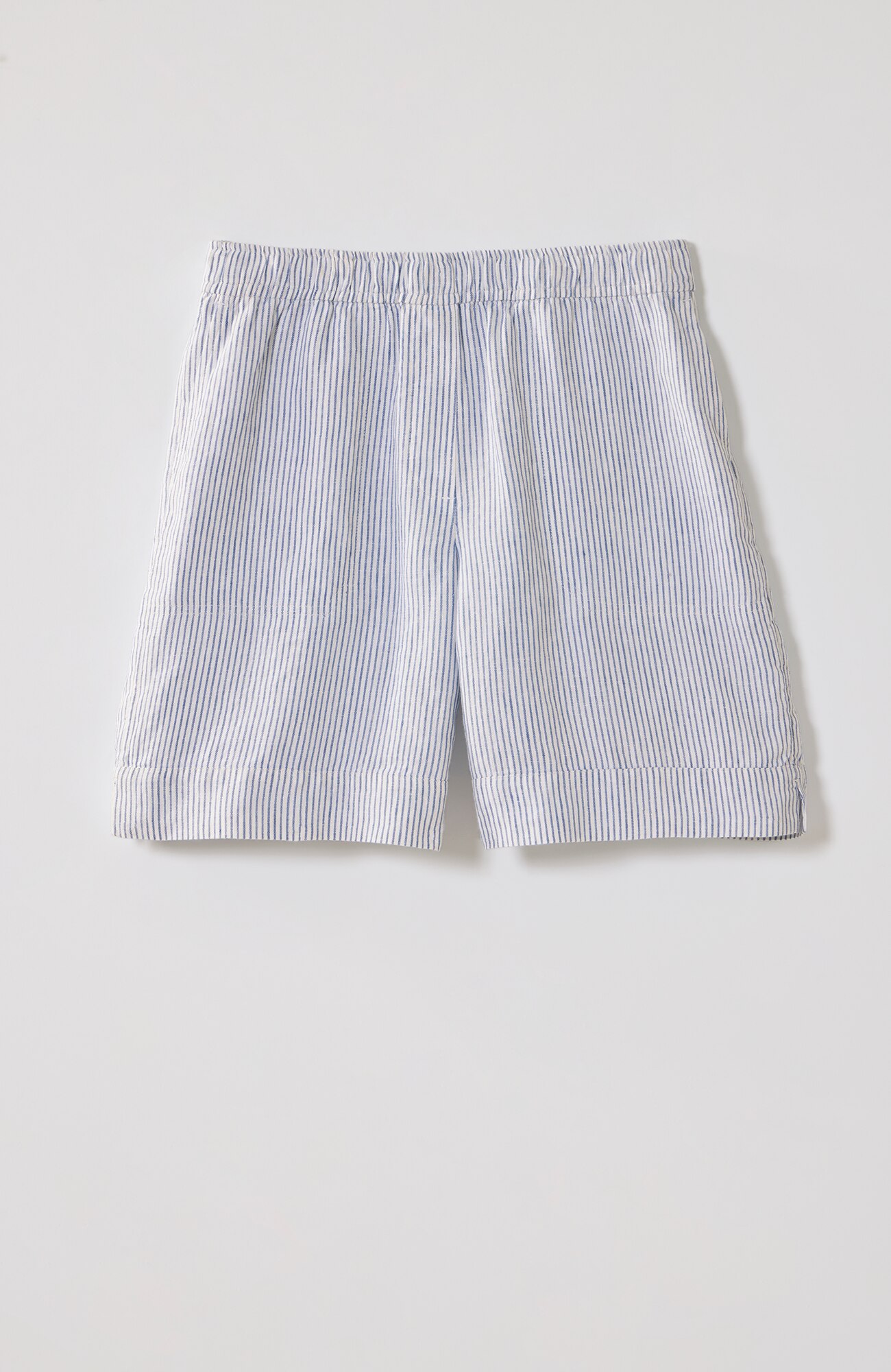 linen pull-on shorts