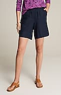 linen pull-on shorts