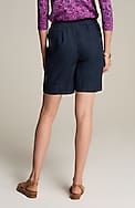linen pull-on shorts