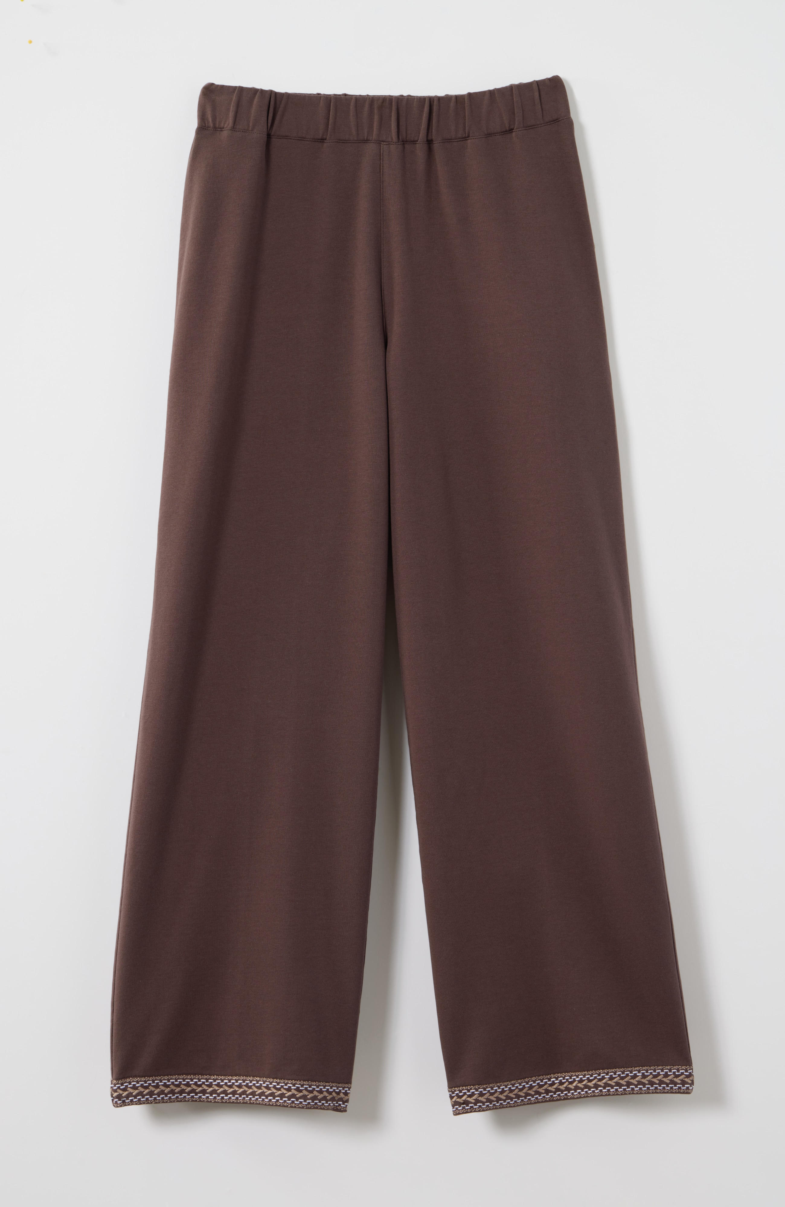 Fit French Terry Embroidered Crops | JJill