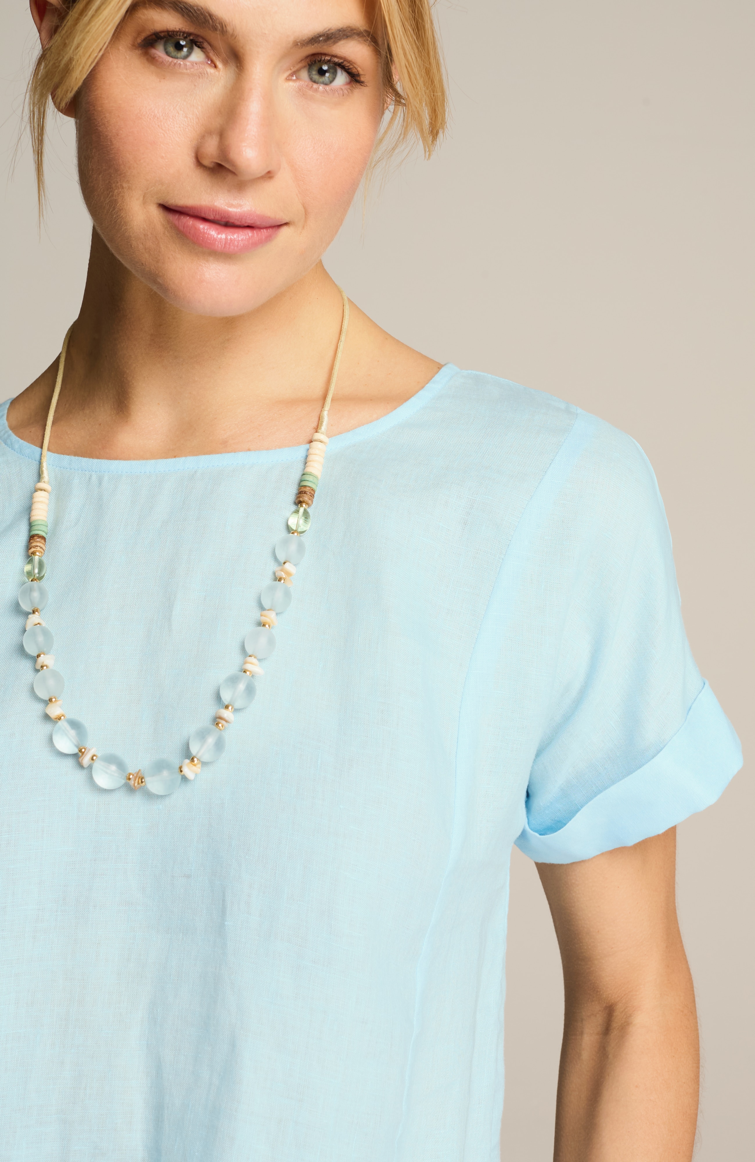 PURE JILL LINEN POPOVER TOP | JJill