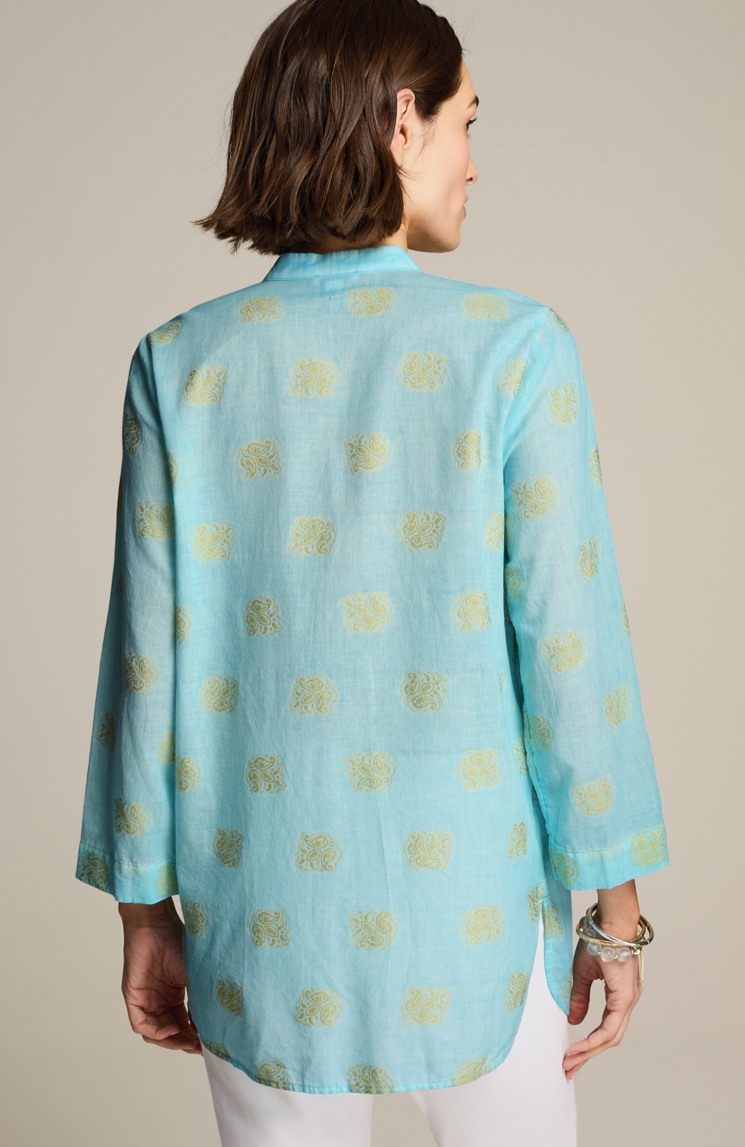 PURE JILL JACQUARD TUNIC | JJill