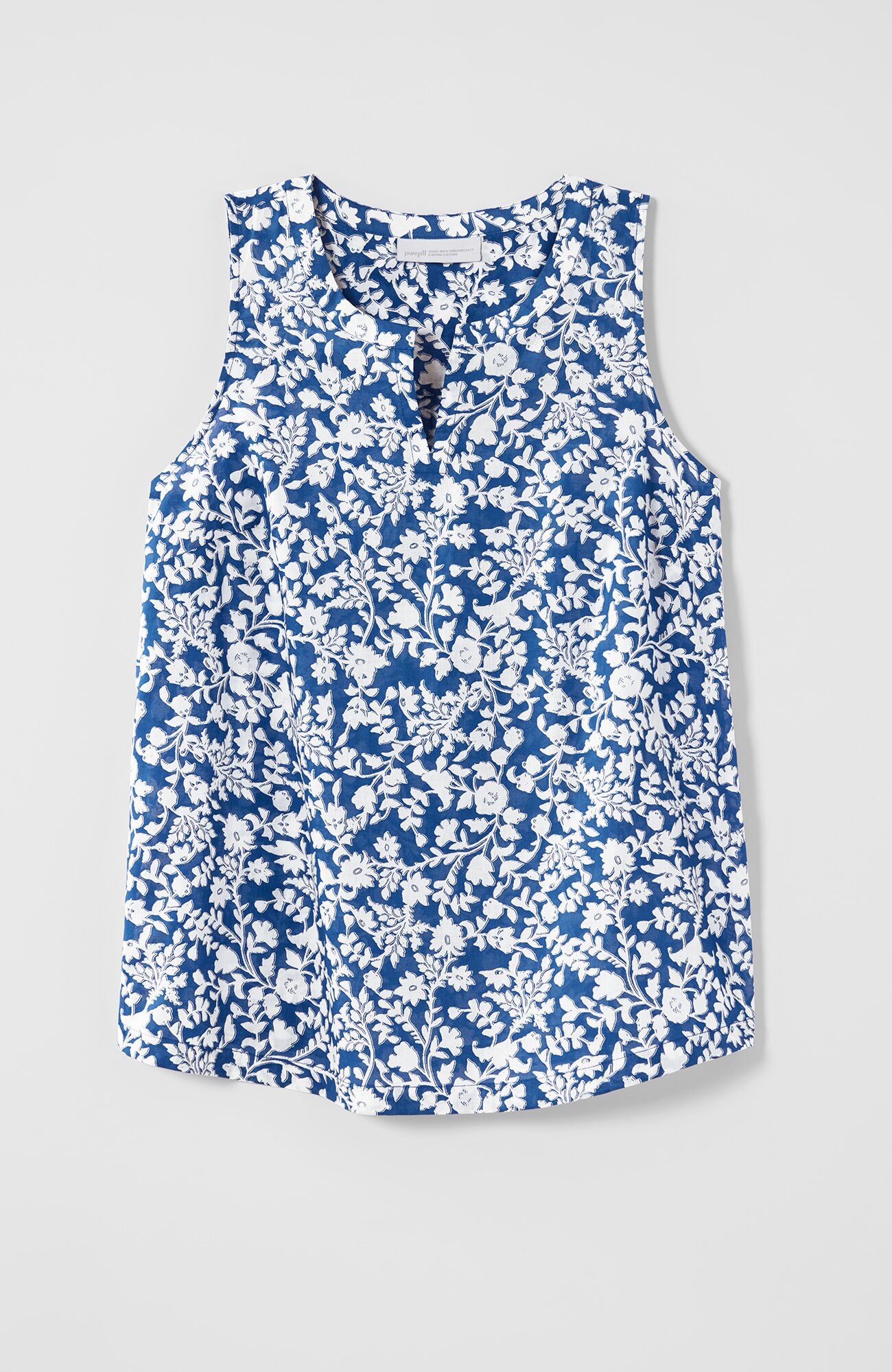 pure jill printed tank